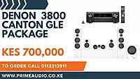 Canton GLE 100 + Denon 3800 Package