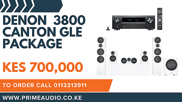 Canton GLE 100 + Denon 3800 Package