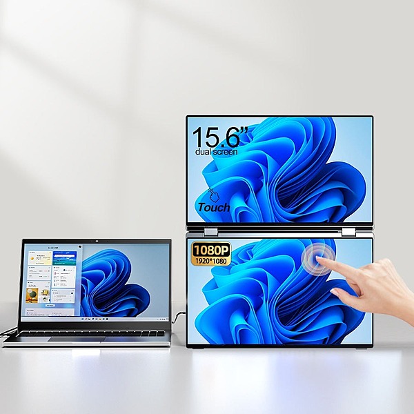 FHD Dual Extended Screen Touch 60Hz x360 15.6" - S156T31D