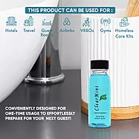 Enjuague Bucal ClearMint, Botella de 1 oz Tamaño de Viaje/Hospitalidad - 144 Piezas/Caja