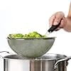 HIGH QUALITY 3IN1 STAINLESS STEEL SIEVE STRAINER WITH INSULATED HANDLE