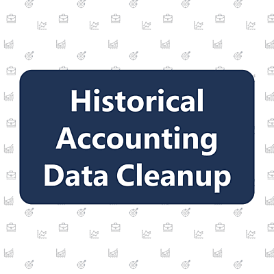 Historical Accounting Data Cleanup Historical Accounting Data Cleanup
