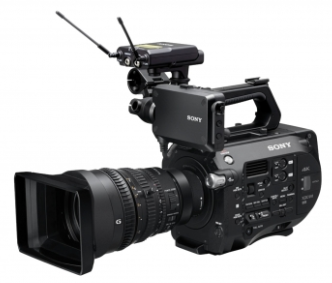 Sony PXW-FS7K (PXWFS7K) 4K Super 35mm Exmor CMOS Sensor XDCAM Camera with a 35mm Full Frame Powered Zoom Lens, an E-mount Lens Mount, 4K/2K RAW and XAVC Recording