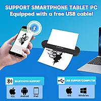 ATS886 Lite Bluetooth Wireless Tattoo Stencil Printer ATS886 Lite Bluetooth Wireless Tattoo Stencil Printer