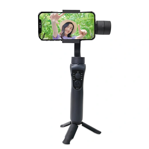 WiWU Three-Axis Motorized Gimbal Stabilizer 100%-Black
