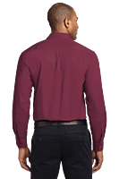 S608 CAMISA CABALLERO ML PORT AUTHORITY EASY CARE