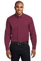 S608 CAMISA CABALLERO ML PORT AUTHORITY EASY CARE