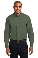 S608 CAMISA CABALLERO ML PORT AUTHORITY EASY CARE