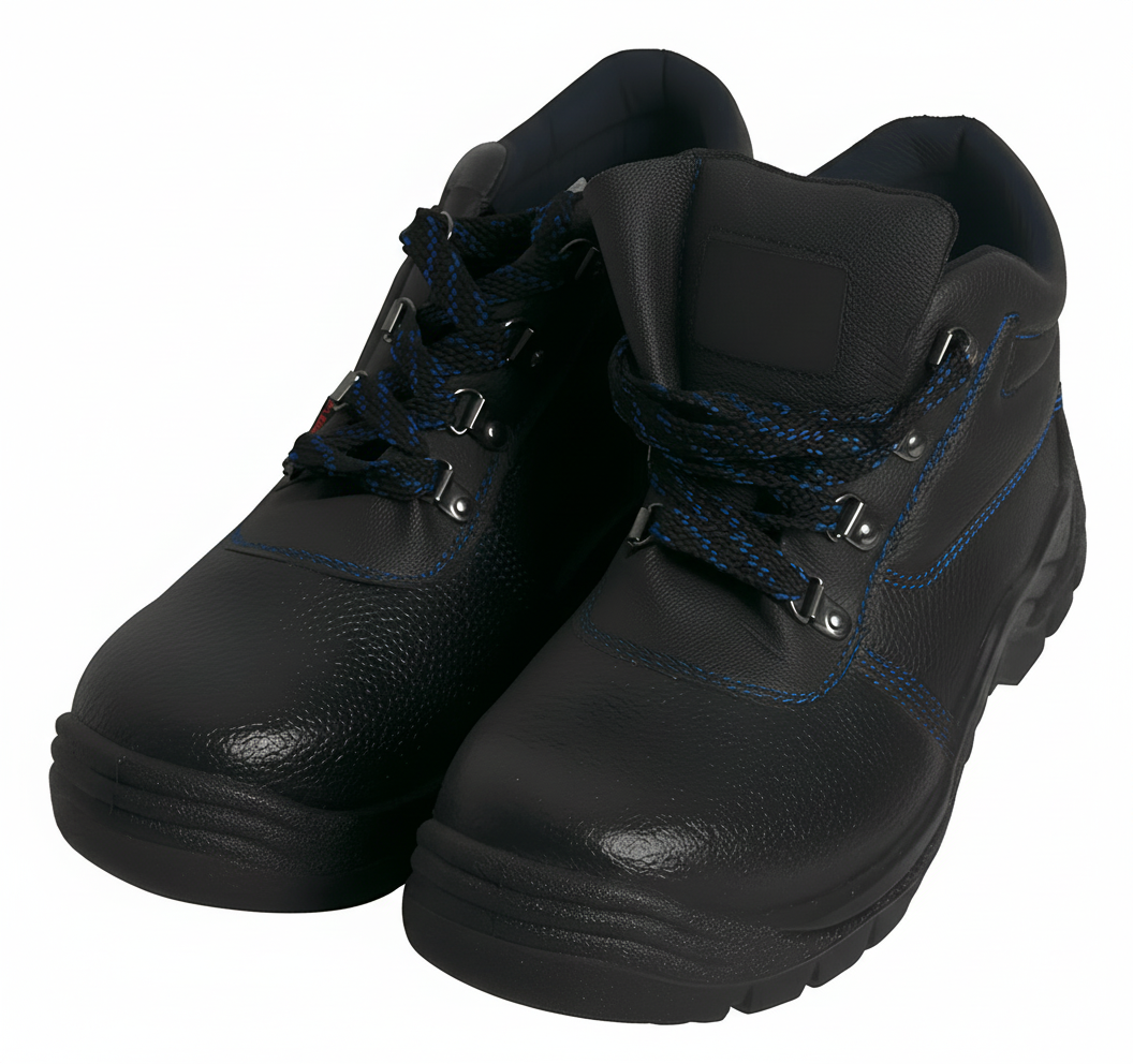 12.5" Industrial Quality PRO Men Leather Pit Boss Steel Toe Work Boot – Built for Toughness & Comfort