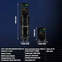 Adjustable Stroke Length Wireless Tattoo Pen Adjustable Stroke Length Wireless Tattoo Pen