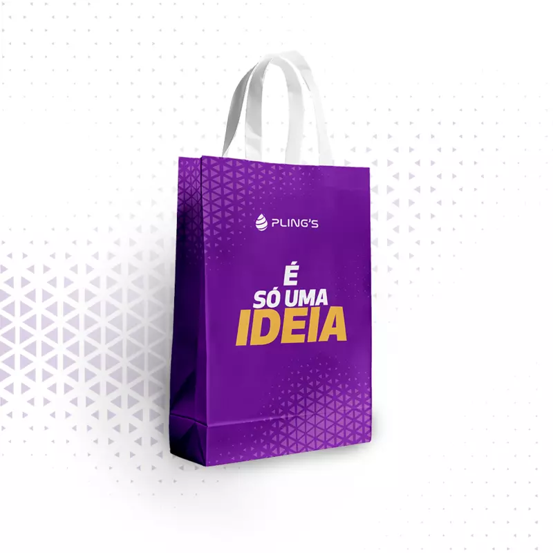 Sacola Plástica full branding