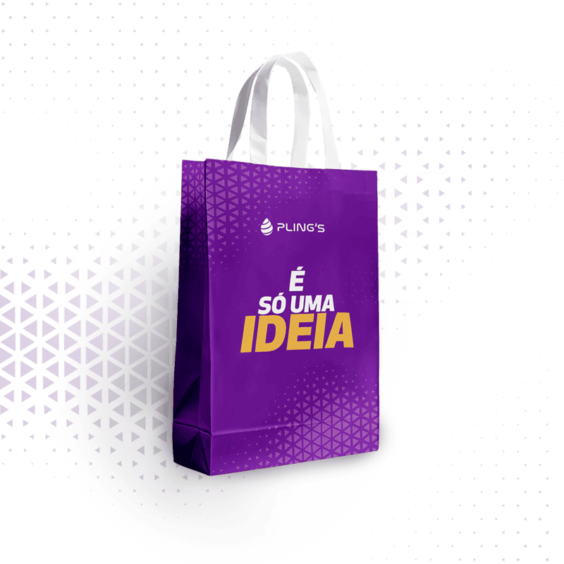 Sacola Plástica full branding