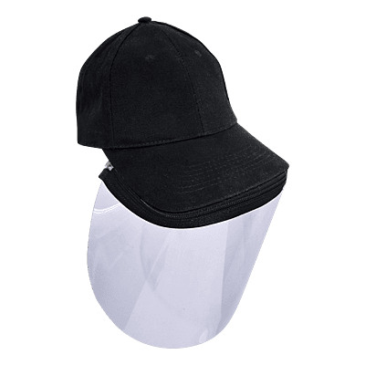 VIZIP 6 Panel Brushed Cotton Caps (Box of 10)