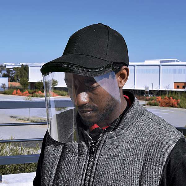 VIZIP 6 Panel Brushed Cotton Caps (Box of 10)