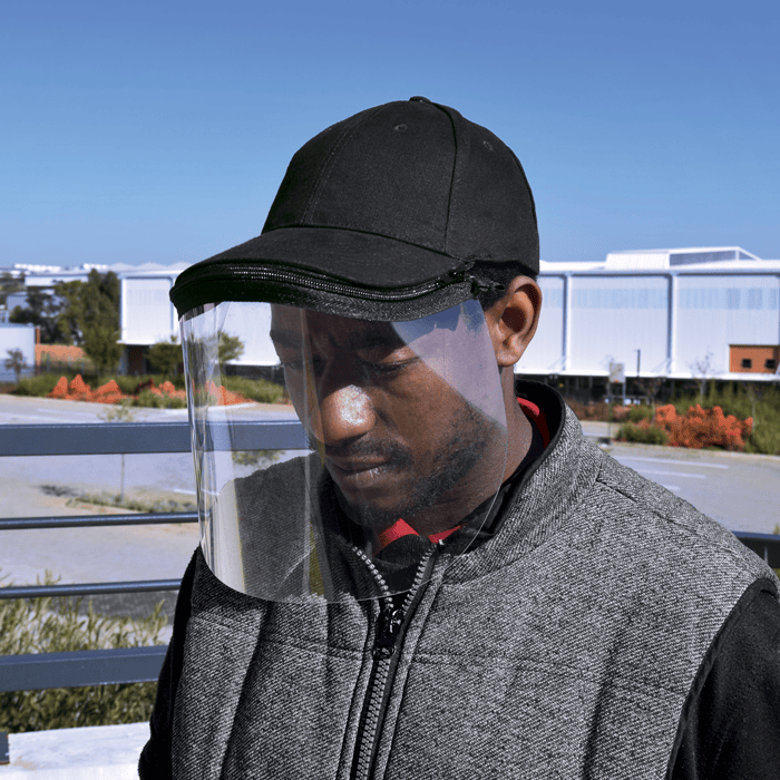 VIZIP 6 Panel Brushed Cotton Caps (Box of 10)