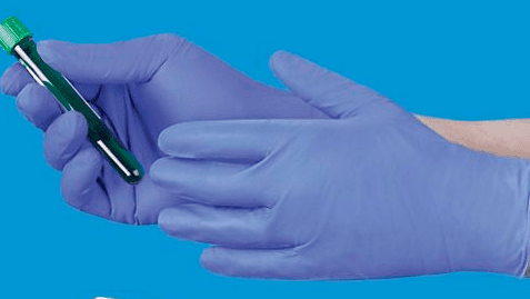 GUANTES DE NITRILO CÓMODOS morados GUANTES DE NITRILO CÓMODOS morados