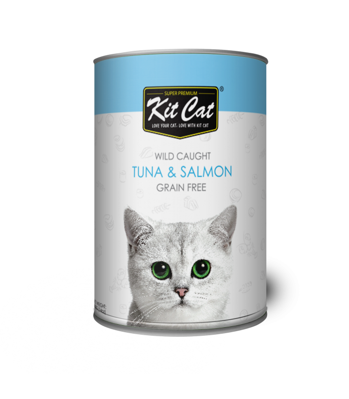 Kit Cat Tuna & Salmon 400G(Wet Food) Kit Cat Tuna & Salmon 400G(Wet Food)