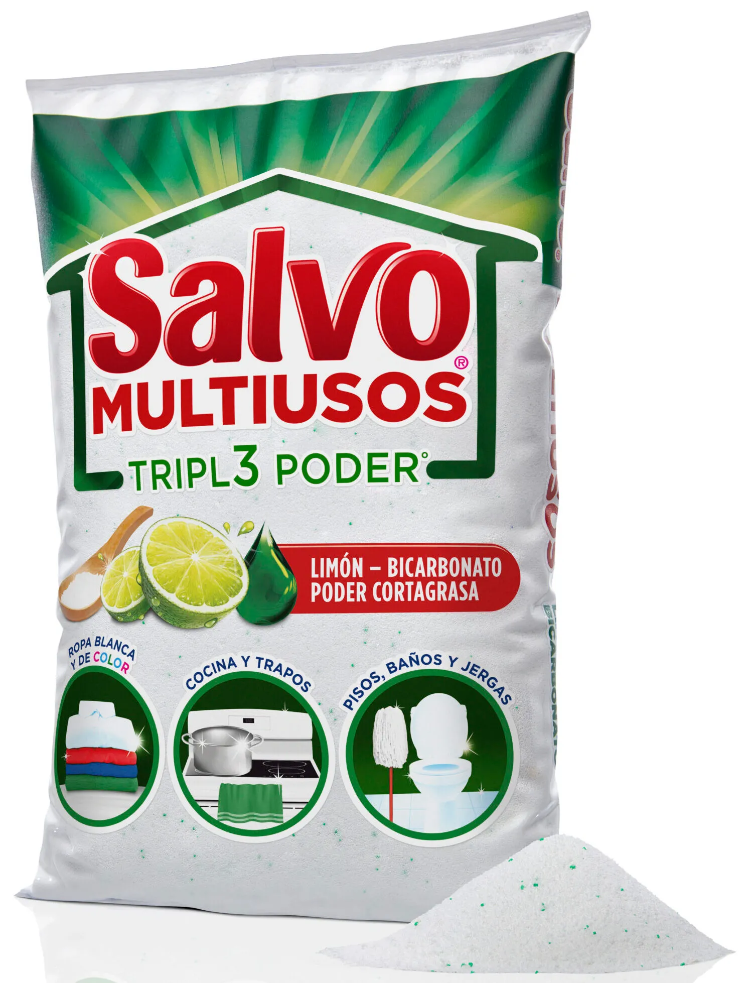 SALVO JABON EN POLVO 9 KG