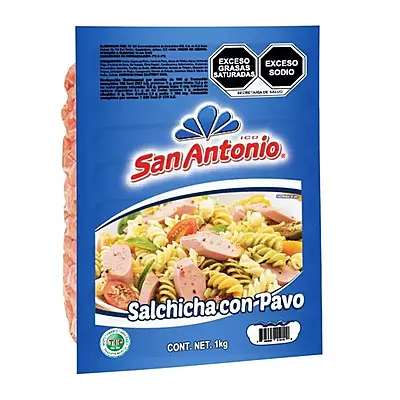 SAN ANTONIO SALCHICHA DE PAVO 1 KG
