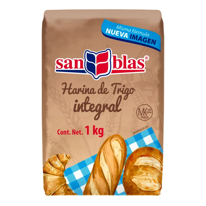 SAN BLAS HARINA DE TRIGO INTEGRAL 1 KG