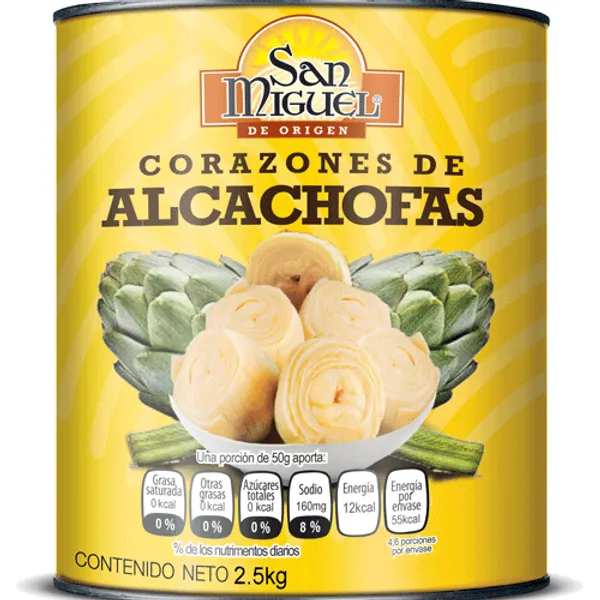 SAN MIGUEL CORAZON DE ALCACHOFA 2.5 KG