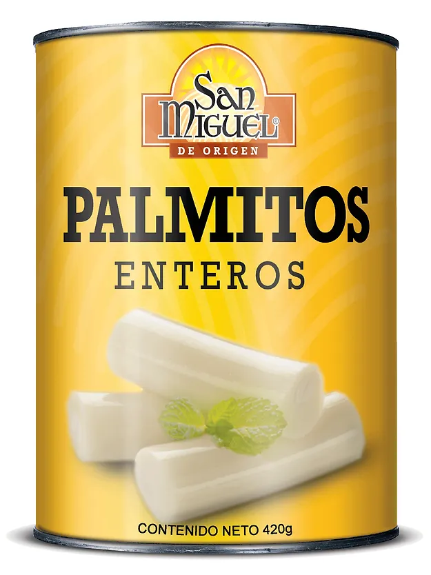 SAN MIGUEL PALMITO ENTERO 420 G