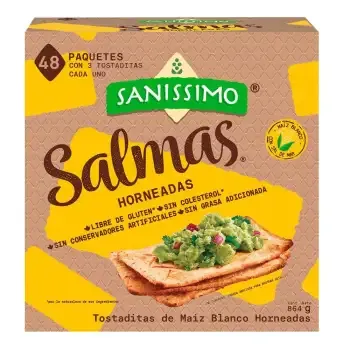 SANISSIMO SALMAS 48 PZAS DE 18 G