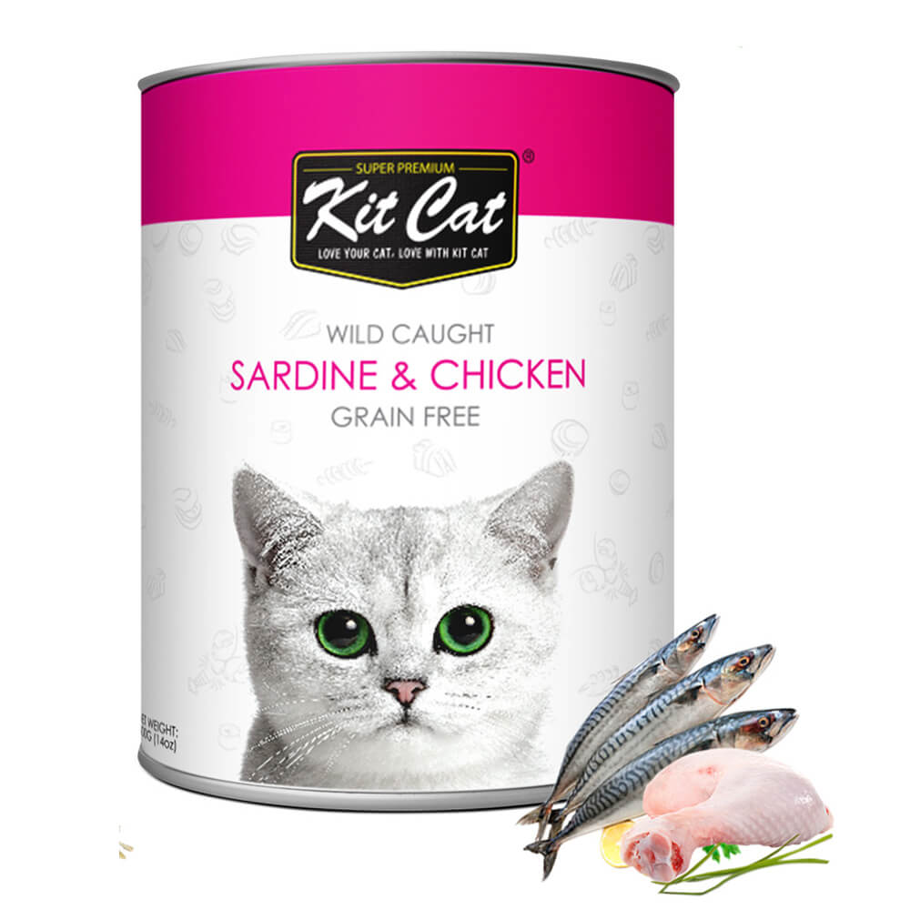 Kit Kat Sardine & Chicken (Wet Food) Kit Kat Sardine & Chicken (Wet Food)