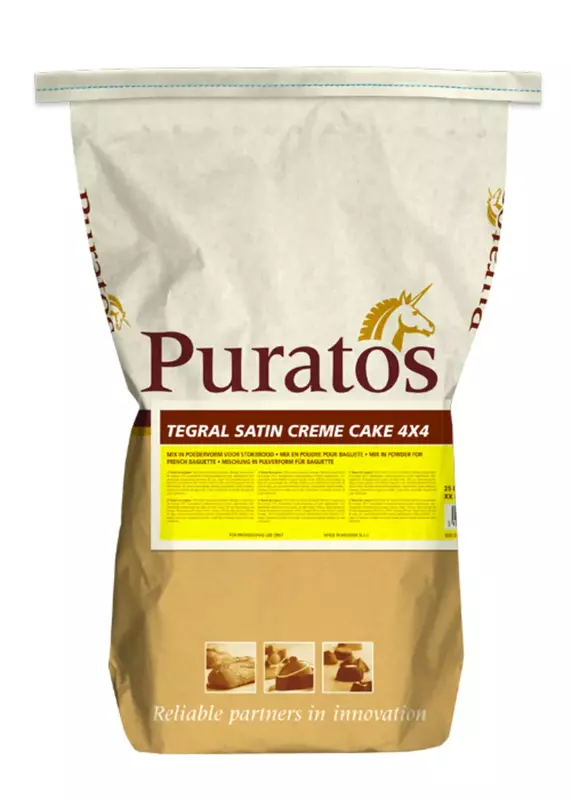 PURATOS TEGRAL SATIN CREME CAKE 4X4 25 KG