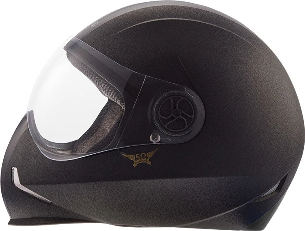 STEELBIRD SB-50 ADONIS MAT BLACK C/V 600 MM