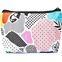 Pre-Printed Sample Hoppla Leanne Recycled PET Stitch-Bond Mini Toiletry Bag