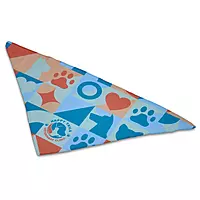 Pre-Printed Sample Hoppla Tyson Small Polyester Dog Bandana