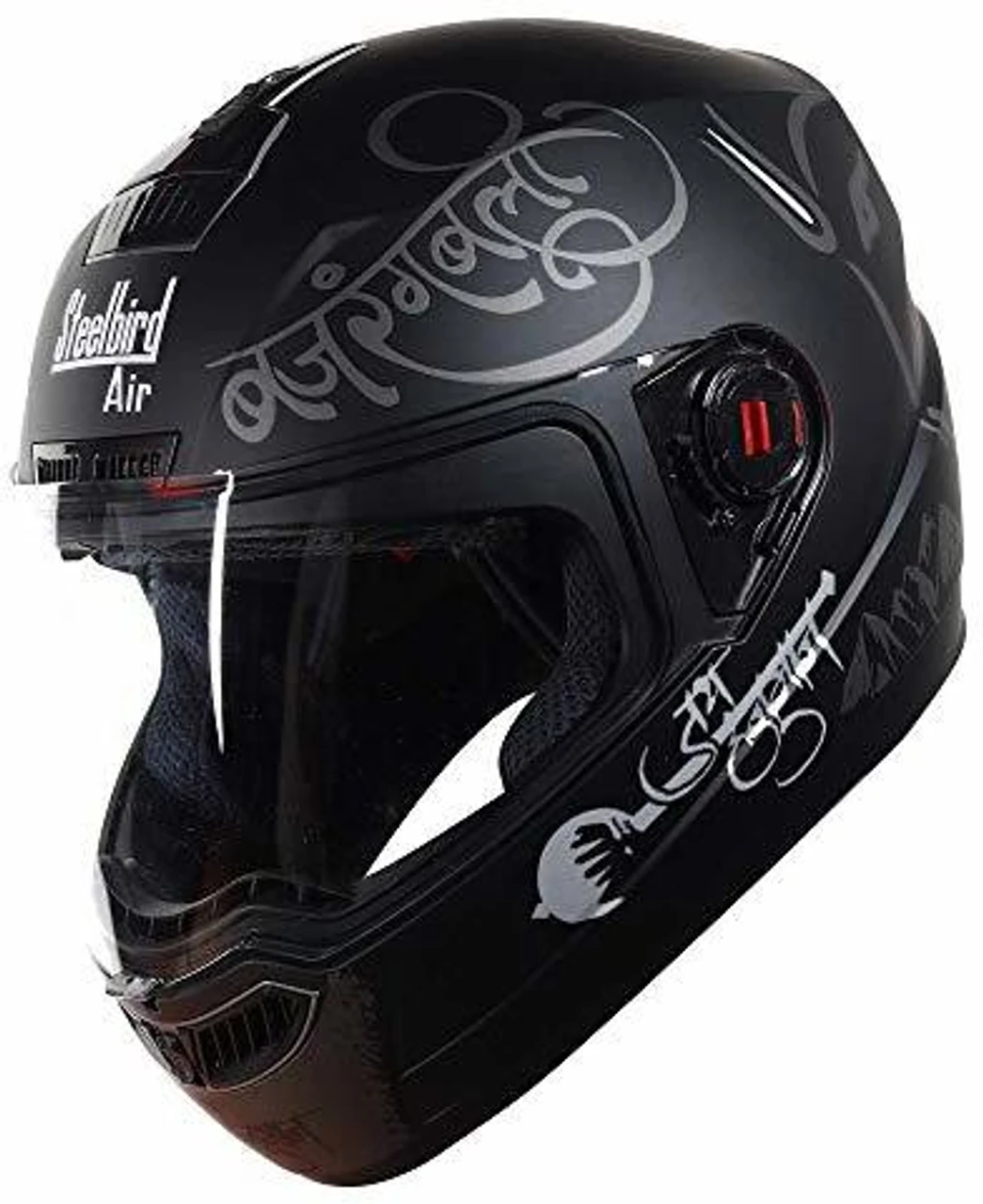 STEELBIRD SBA-1 MAHAVEER MATT BLACK C/V (M) STEELBIRD SBA-1 MAHAVEER MATT BLACK C/V (M)