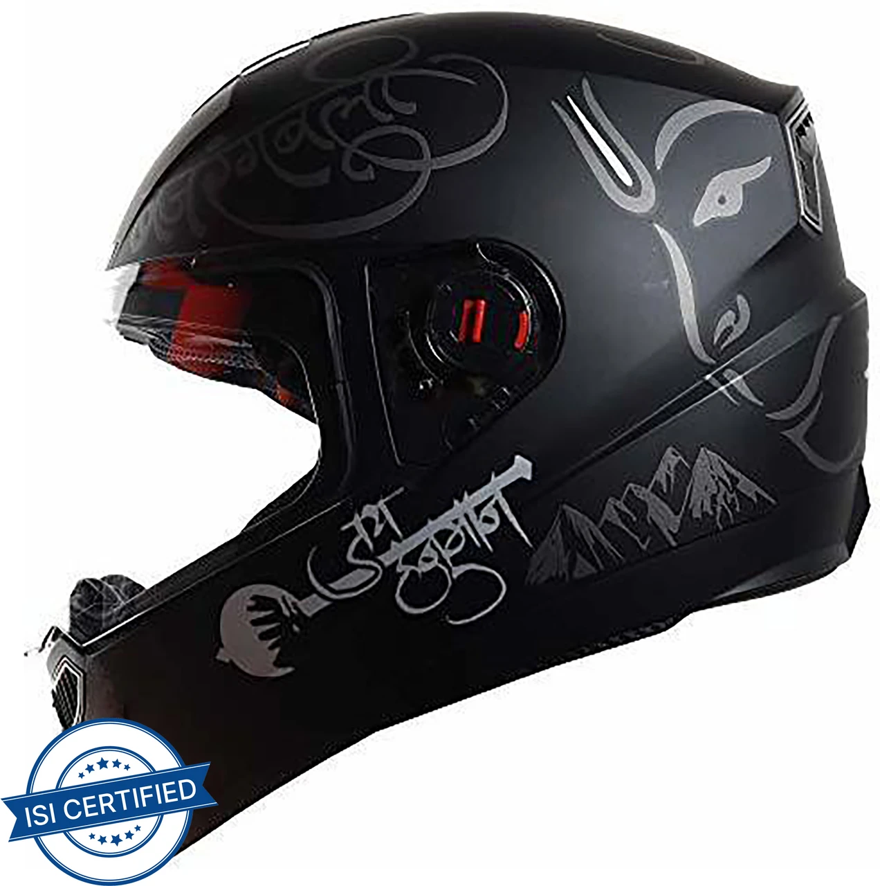 STEELBIRD SBA-1 MAHAVEER MATT BLACK C/V (M) STEELBIRD SBA-1 MAHAVEER MATT BLACK C/V (M)