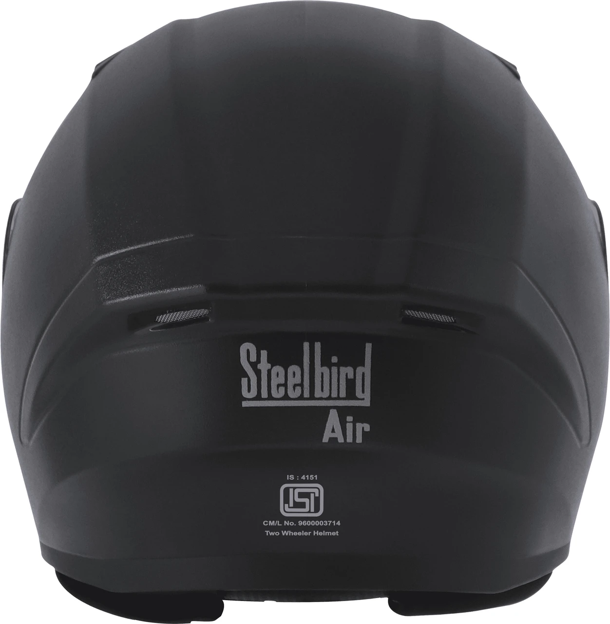 STEELBIRD SBA-17 ISS RDX DASHING BLACK 600MM C/V WITH INNER SMOKE SUNSHIELD STEELBIRD SBA-17 ISS RDX DASHING BLACK 600MM C/V WITH INNER SMOKE SUNSHIELD