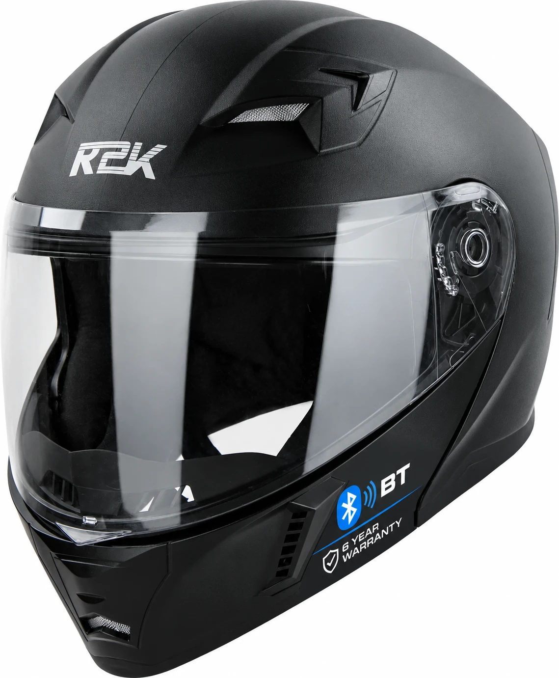 STEELBIRD SBA-19 R2K BT DASHING BLACK C/V 600 MM (L)