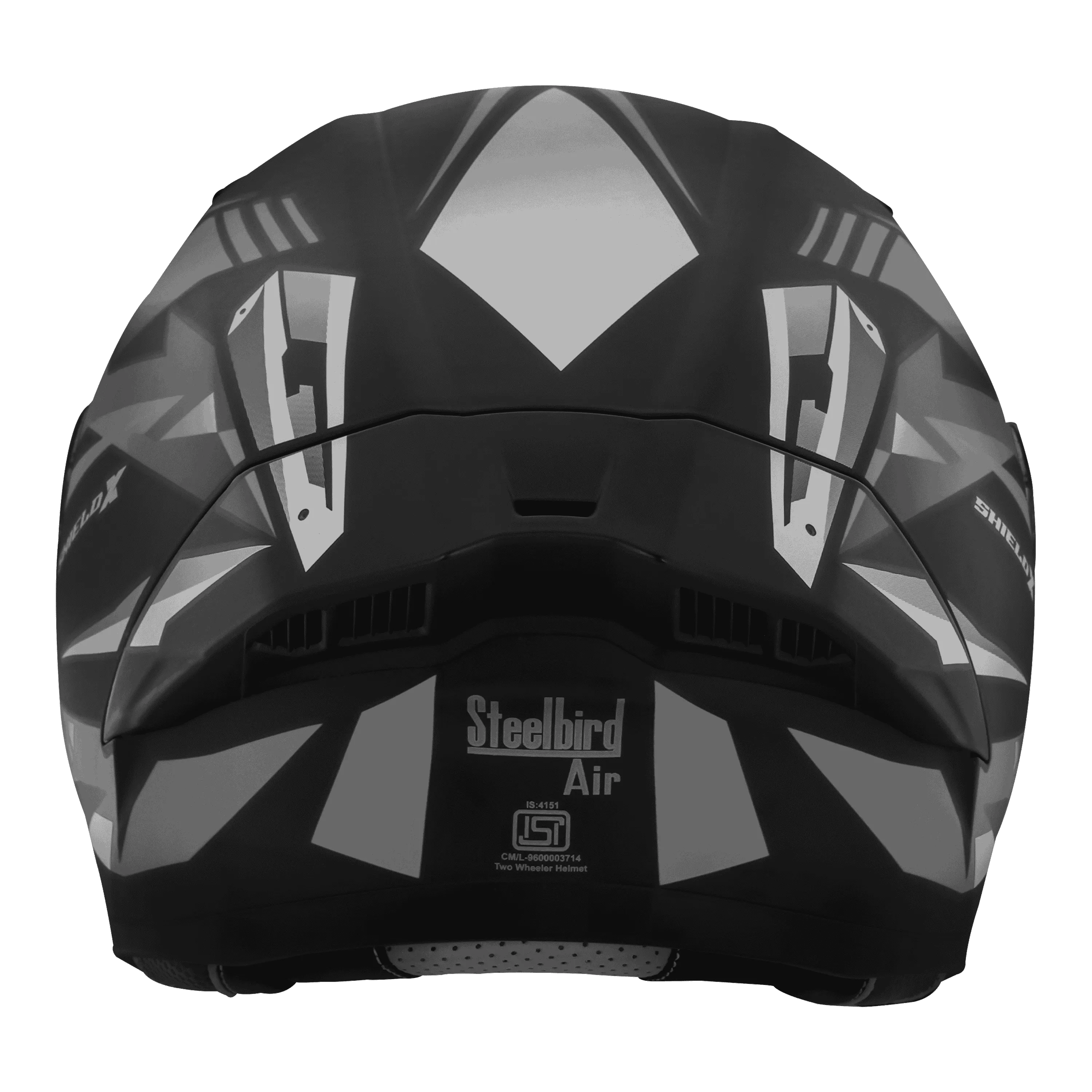 STEELBIRD SBA-20 ISS BT SHIELD X GLOSSY BLACK/GREY C/V 580 MM WITH EXTRA SMOKE VISOR STEELBIRD SBA-20 ISS BT SHIELD X GLOSSY BLACK/GREY C/V 580 MM WITH EXTRA SMOKE VISOR