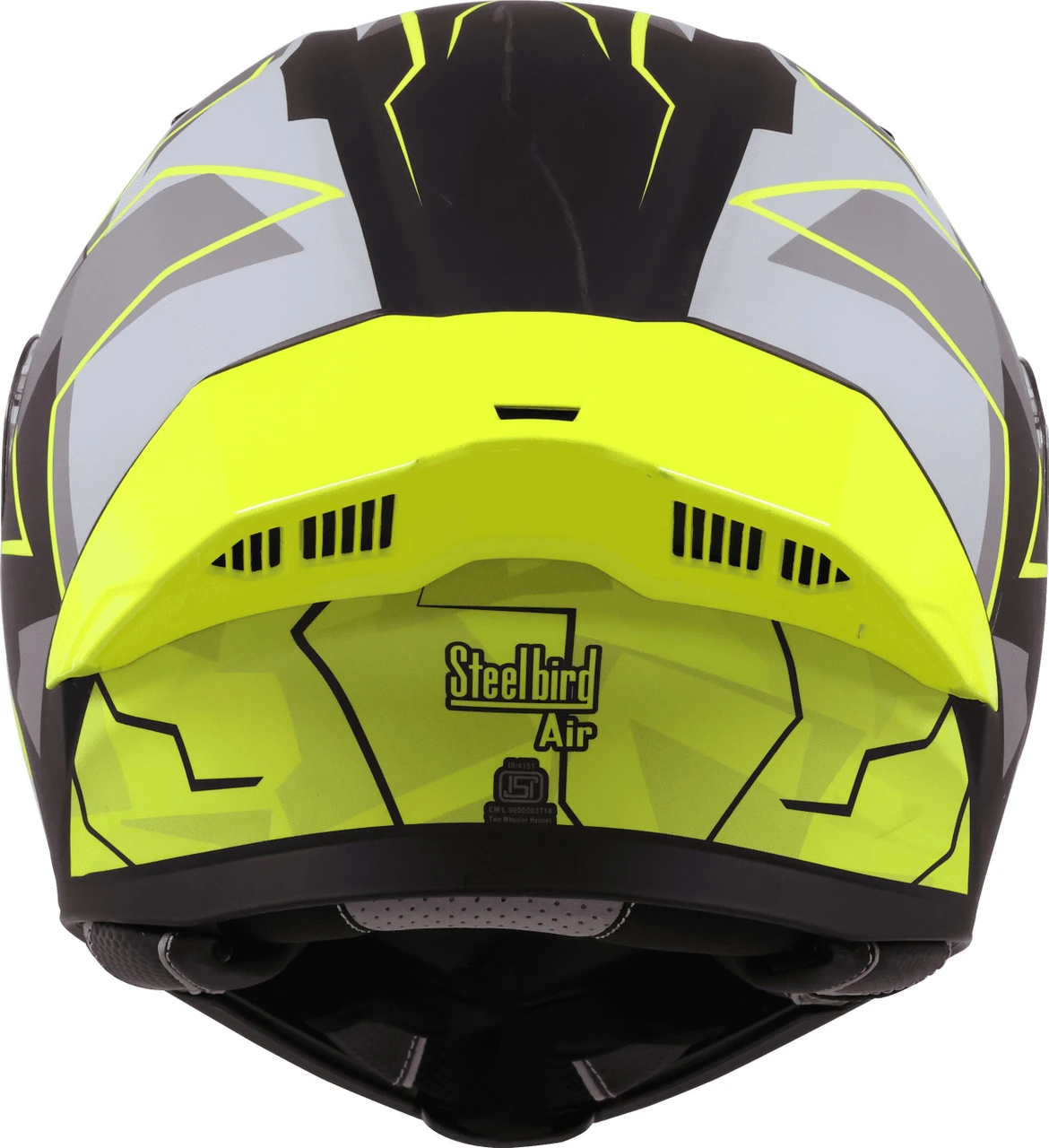 STEELBIRD SBA-20 ISS 09 GLOSSY BLACK/NEON C/V 600MM STEELBIRD SBA-20 ISS 09 GLOSSY BLACK/NEON C/V 600MM