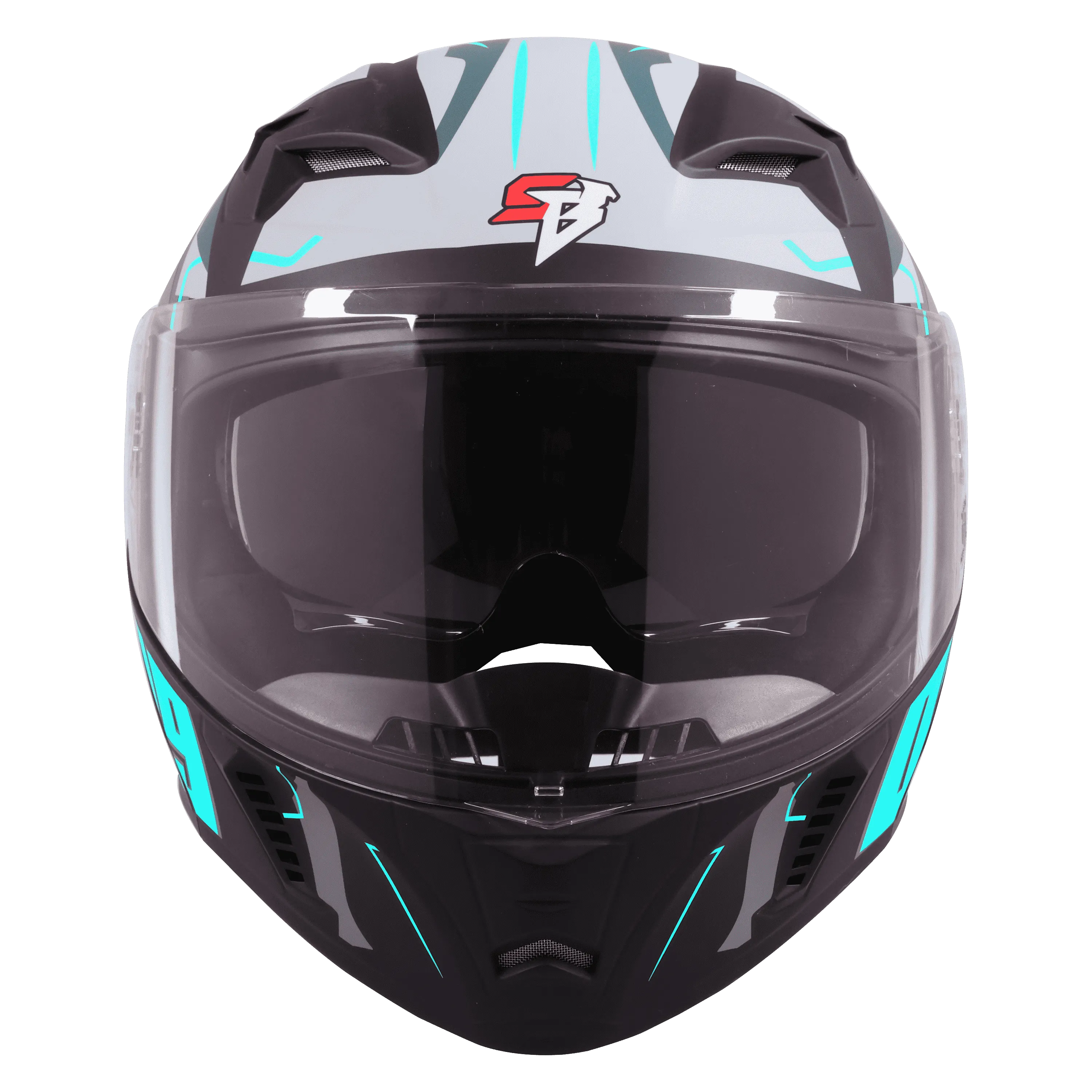 STEELBIRD SBA-20 ISS 09 GLOSSY BLACK/JAZZ BLUE C/V 580