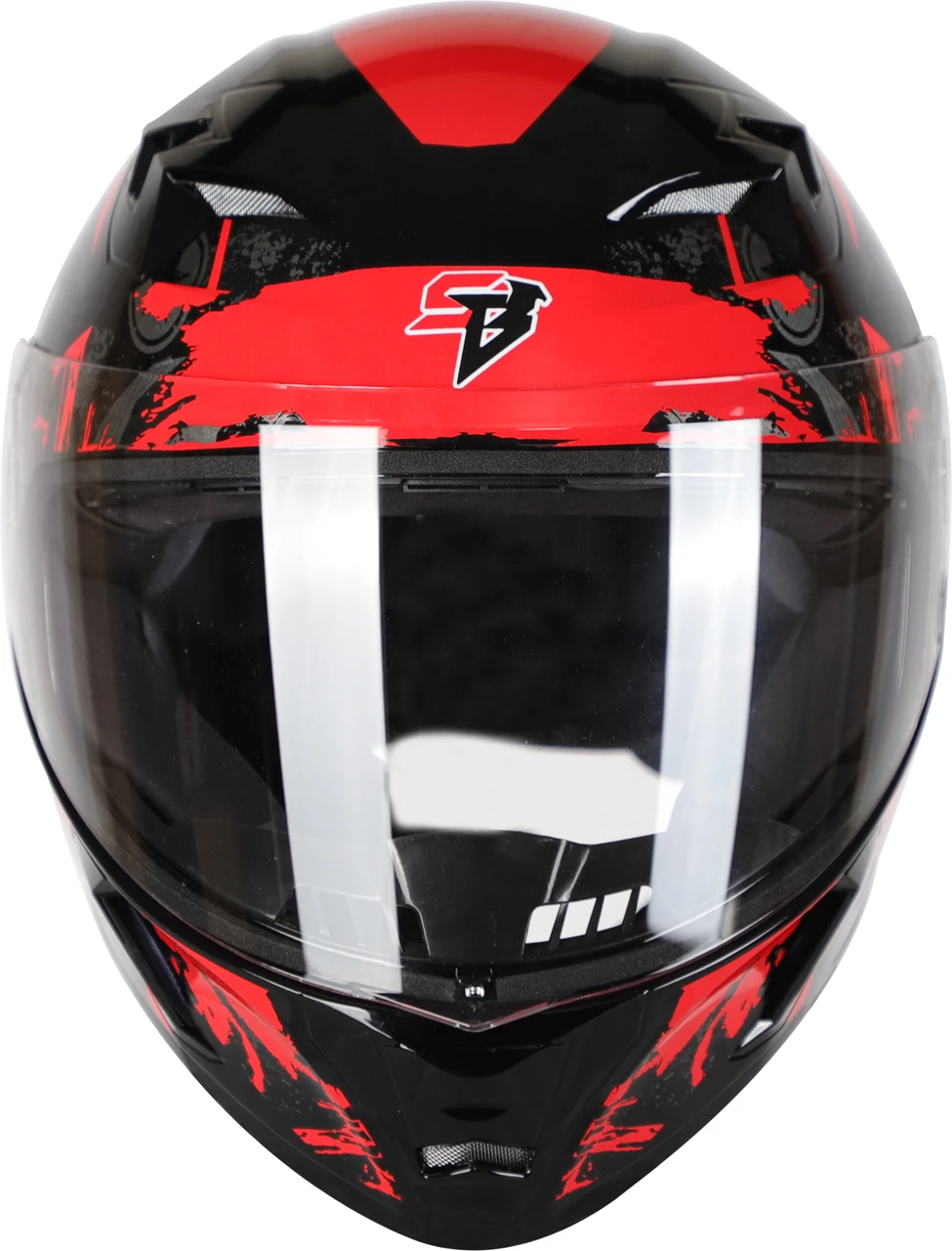 STEELBIRD SBA-21 COMBAT MATT BLACK/RED C/V (L) STEELBIRD SBA-21 COMBAT MATT BLACK/RED C/V (L)
