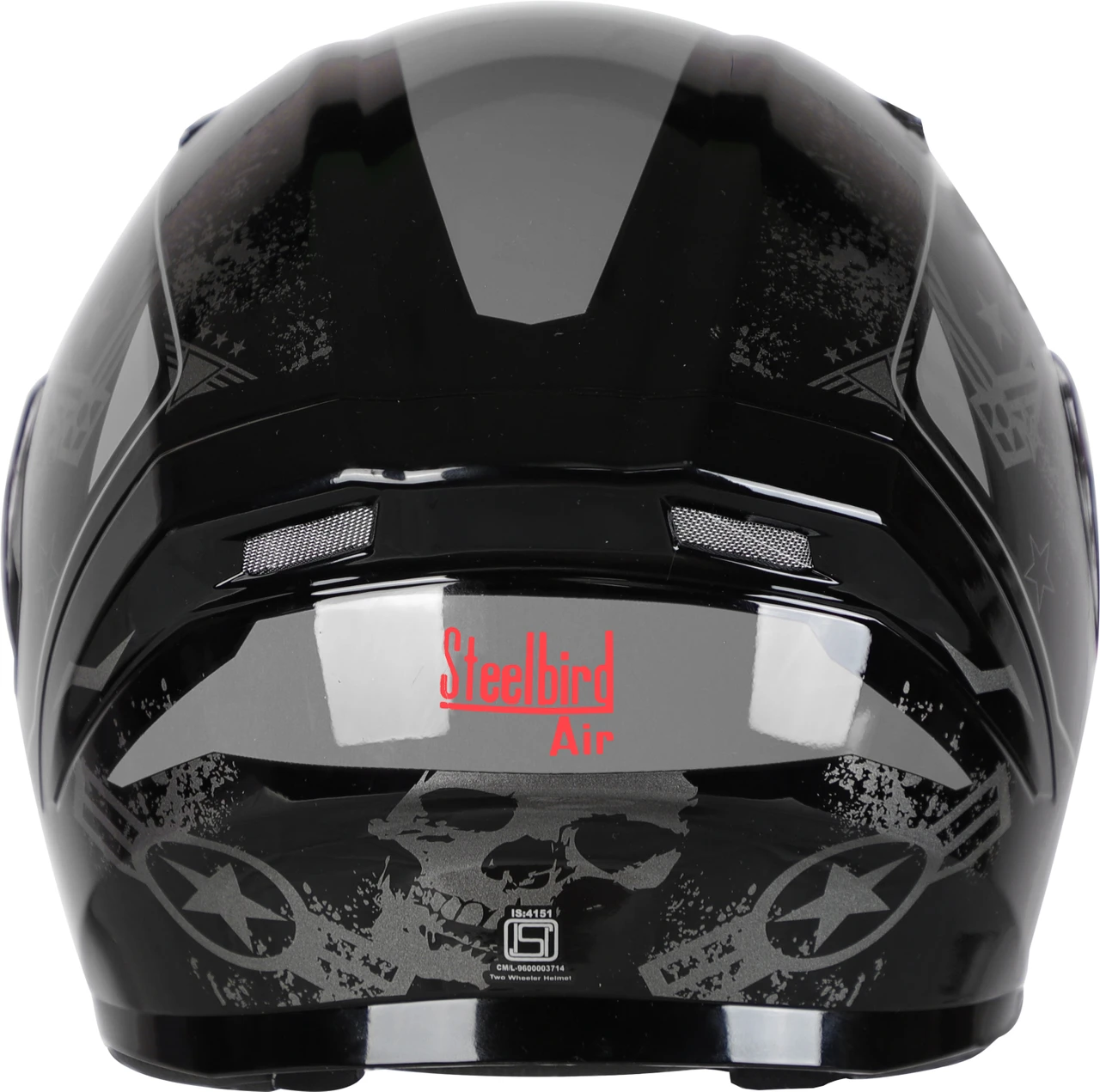 STEELBIRD SBA-21 COMBAT MATT BLACK/GREY C/V (L) STEELBIRD SBA-21 COMBAT MATT BLACK/GREY C/V (L)