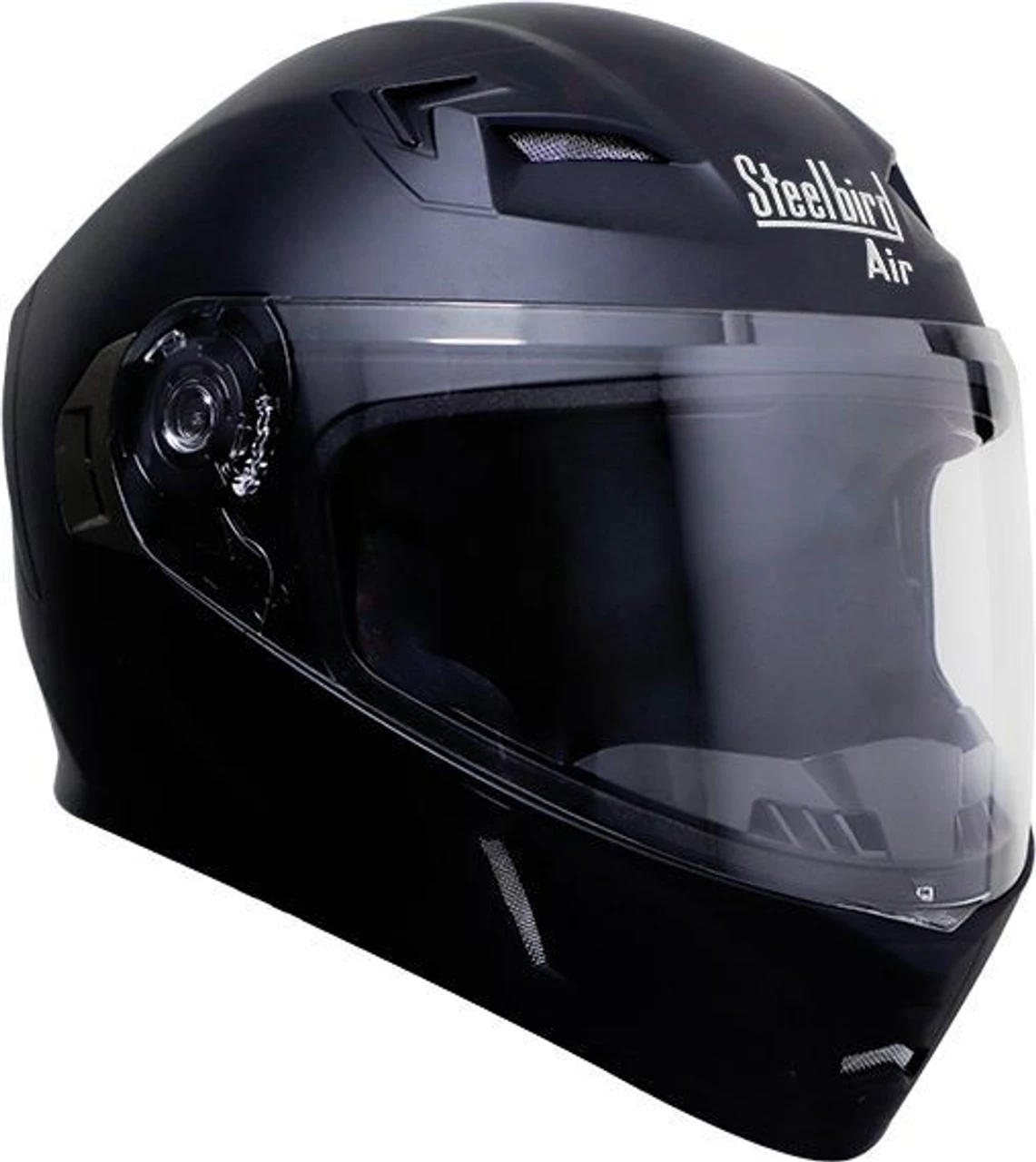 STEELBIRD SBA-21 ISS RAPTOR DASHING BLACK C/V (L) STEELBIRD SBA-21 ISS RAPTOR DASHING BLACK C/V (L)