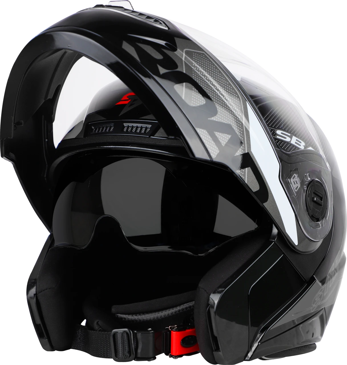 STEELBIRD SBA-7 ISS ROAD MATT BLACK/GREY C/V (XL) STEELBIRD SBA-7 ISS ROAD MATT BLACK/GREY C/V (XL)