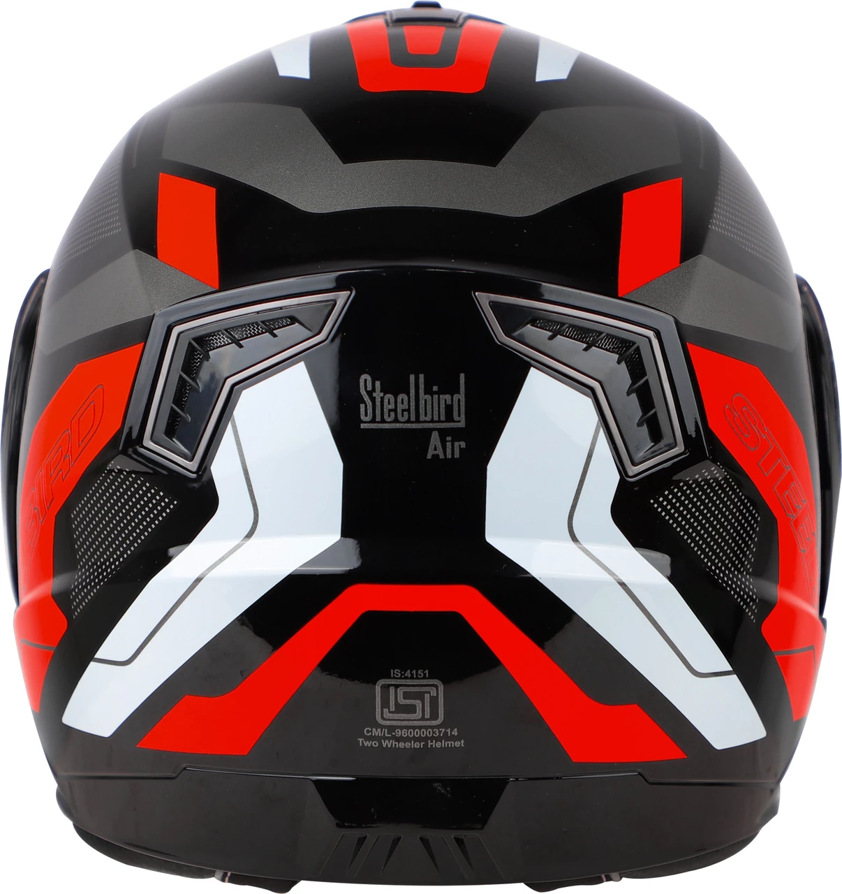 STEELBIRD SBA-7 ISS ROAD MATT BLACK/RED C/V (L) STEELBIRD SBA-7 ISS ROAD MATT BLACK/RED C/V (L)