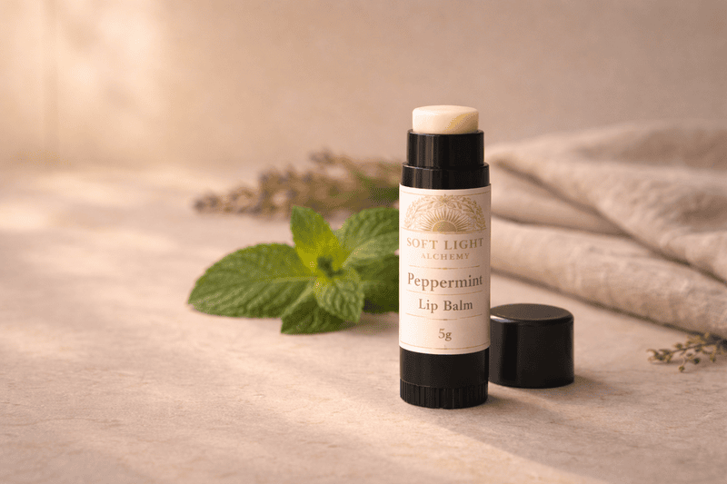 Peppermint Beeswax Lip Balm