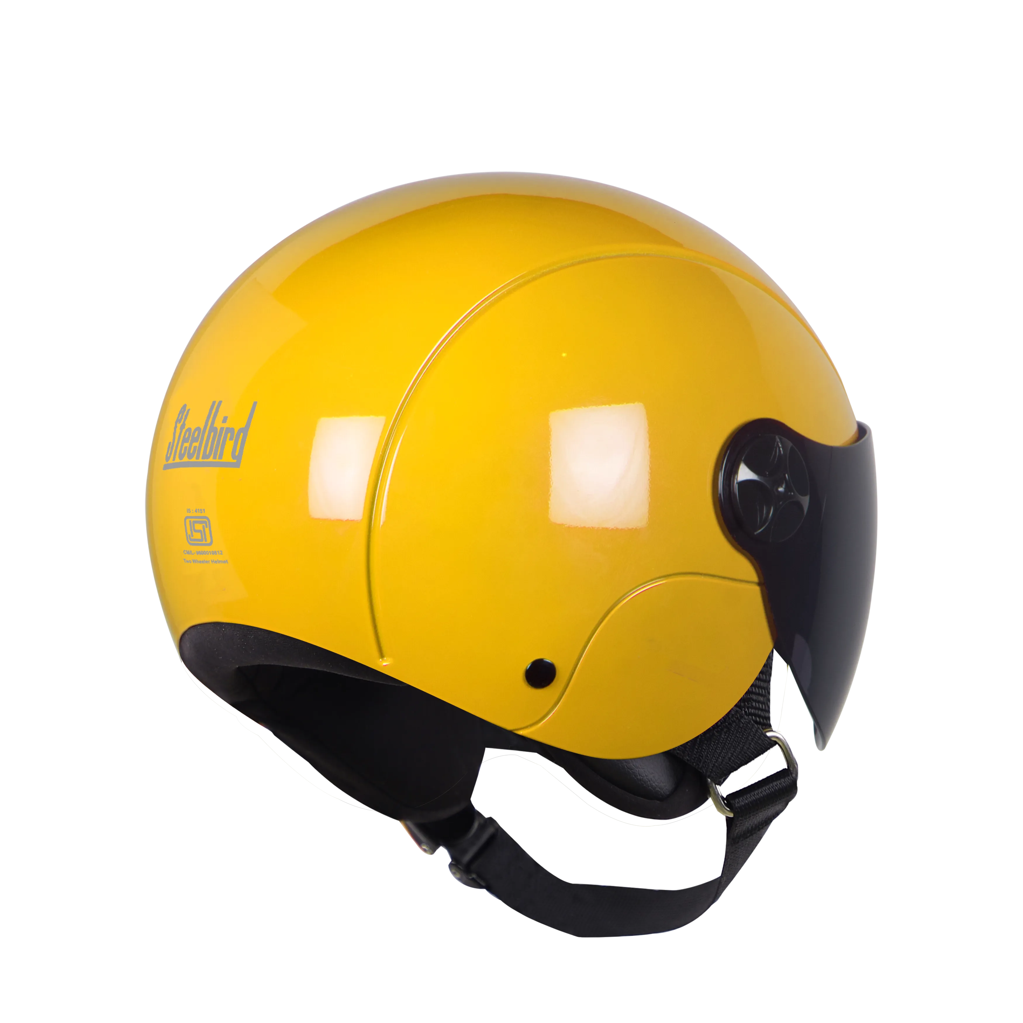 STEELBIRD SBH-16 REX GLOSSY YELLOW C/V (M) STEELBIRD SBH-16 REX GLOSSY YELLOW C/V (M)