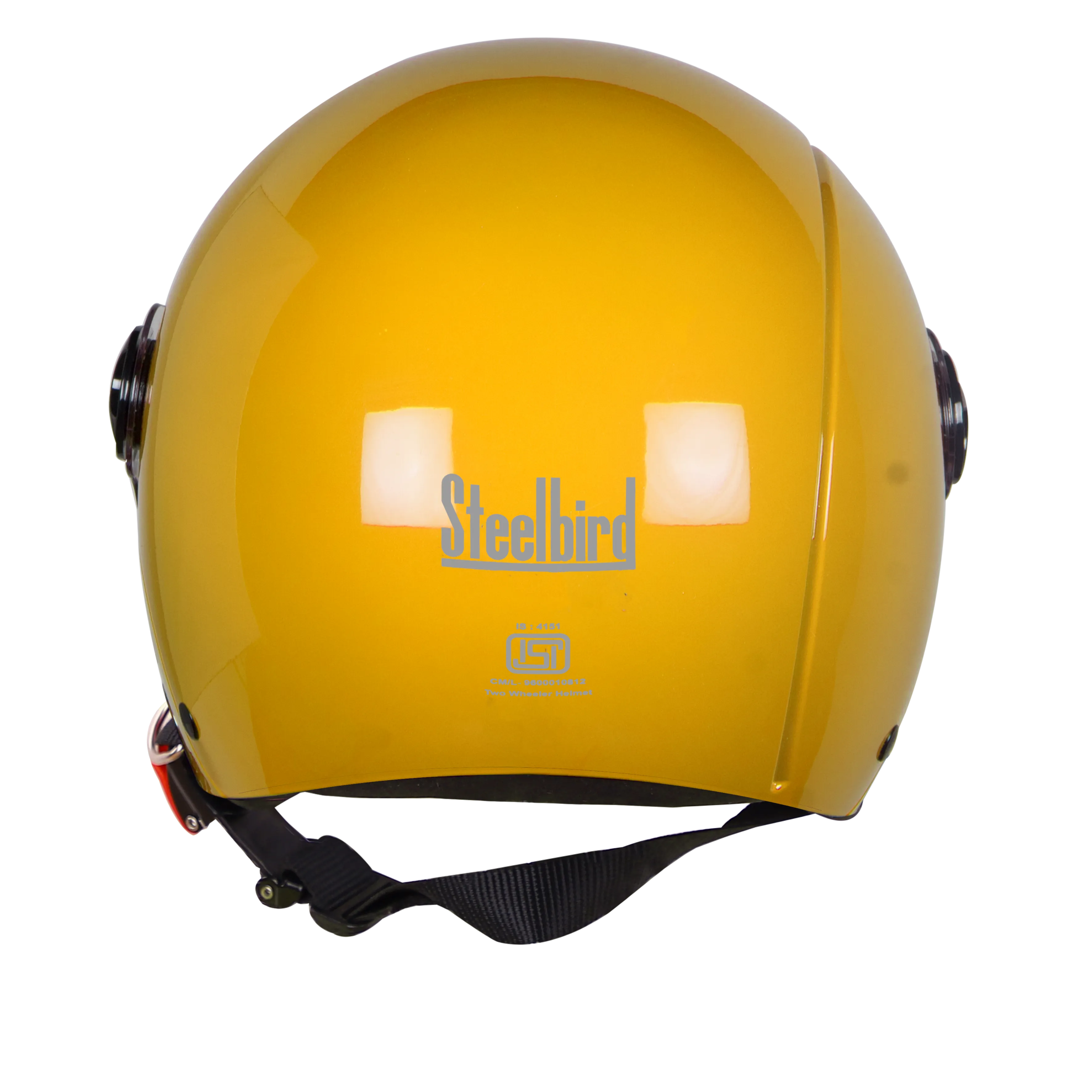 STEELBIRD SBH-16 REX GLOSSY YELLOW C/V (M) STEELBIRD SBH-16 REX GLOSSY YELLOW C/V (M)