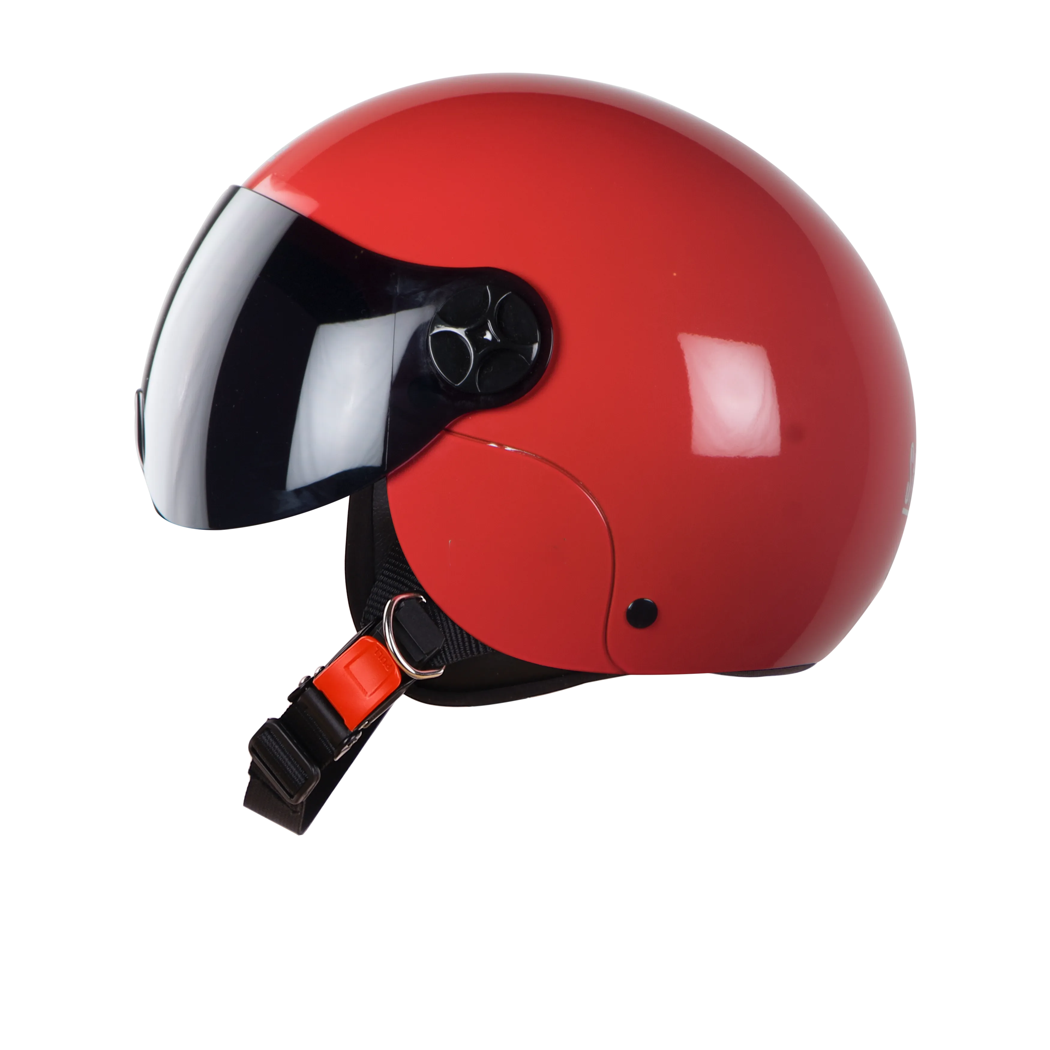 STEELBIRD SBH-16 REX GLOSSY RED C/V (M) STEELBIRD SBH-16 REX GLOSSY RED C/V (M)