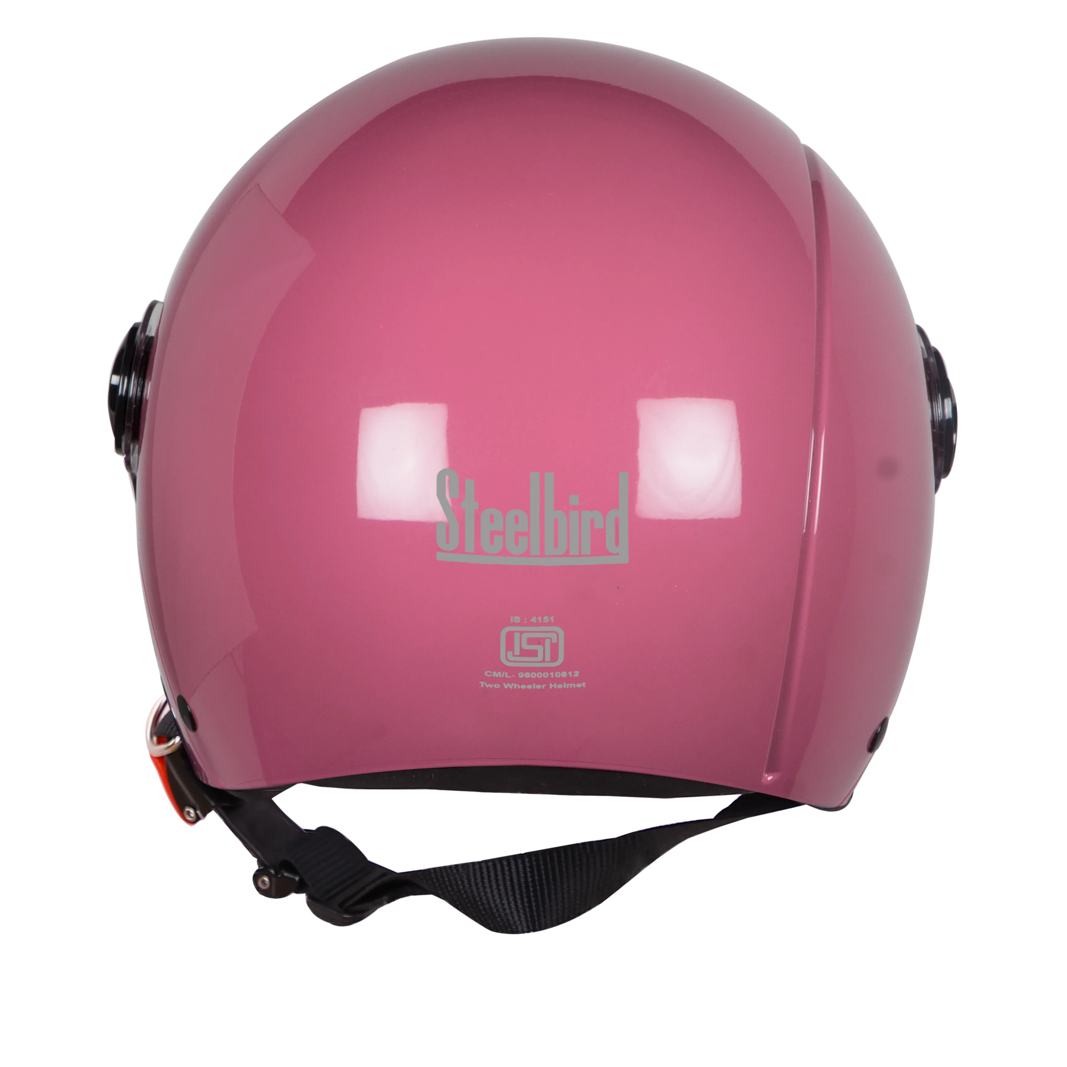 STEELBIRD SBH-16 REX GLOSSY PINK C/V (M) STEELBIRD SBH-16 REX GLOSSY PINK C/V (M)