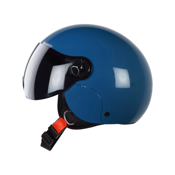 STEELBIRD SBH-16 REX GLOSSY BLUE C/V (M)